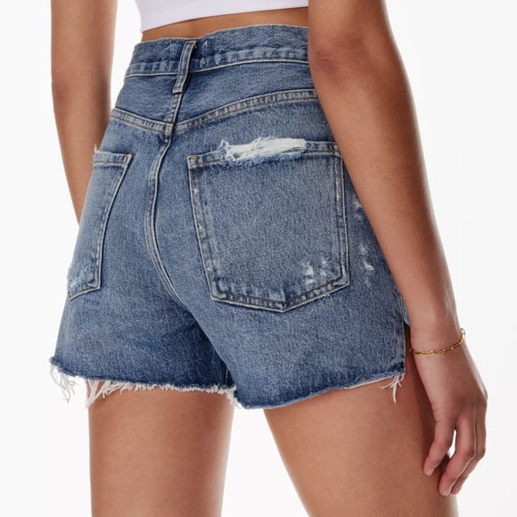 Agolde Dee High Rise Shorts - Picture 6 of 11